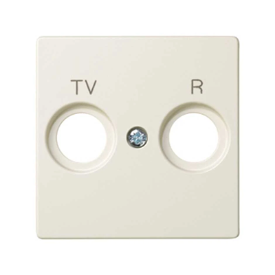 Tapa de enchufe R-TV, beige