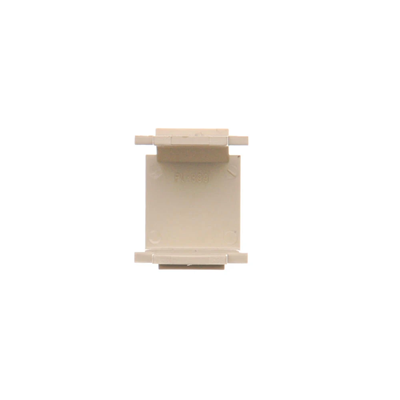 Tapa del orificio del conector RJ45/RJ12 para tapa de toma de telecomunicaciones, color crema
