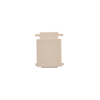 Tapa del orificio del conector RJ45/RJ12 para tapa de toma de telecomunicaciones, color crema
