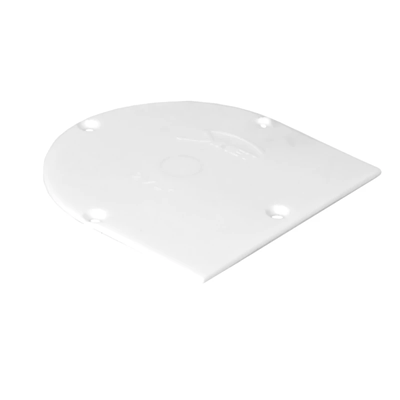 Tapa exterior de caja de 60mm para las series MULTIWALL y MULTIBOX, blanca