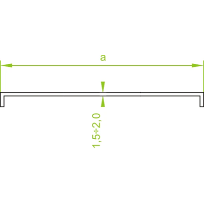 Tapa para arco interno 90°, PLZWP200