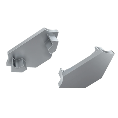 Tapa para perfil LED NZA, gris