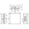 Tapa transparente para caja Z3 h-138 9301-000
