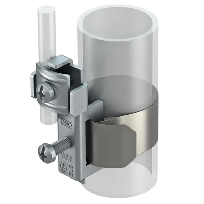 Tape Ground Clamps 3/8-6""