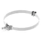Tape holder with a diameter of 200-300, plastic, diameter 23 PW, hot-dip galvanized