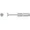 Tapón de expansión universal UNO fi 10 con tornillo 6,0x50 mm, 100 uds.