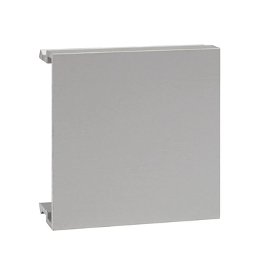 Tappo in alluminio 45x45mm per colonna EM/HU622.xx