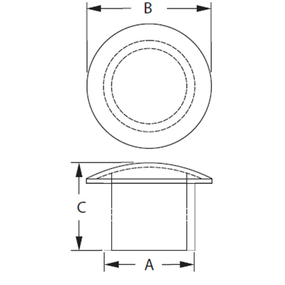 Tappo per pressacavi (PG-42/MG-50) 10 pz.