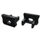 Tappo per profilo LED NTB con foro, nero