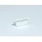 Tappo per profilo LED PTA con foro, bianco, tagliato