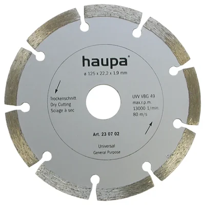 Tarcza diamentowa sucha 140 x 22,2 mm