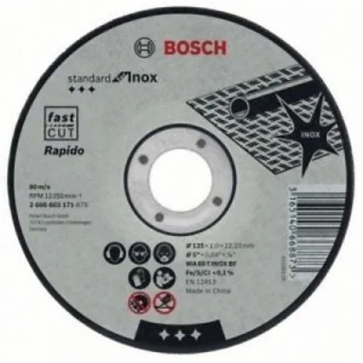 Tarcza tnąca prosta Standard 115x22,2mm do stali