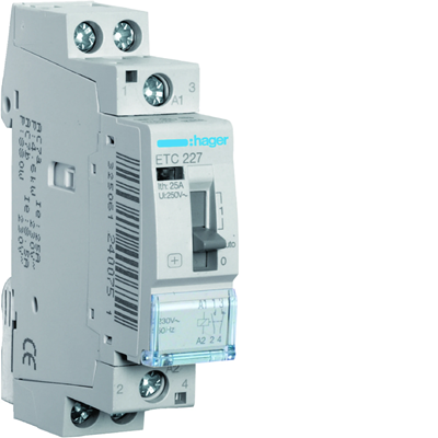 Tarifschütz Tag/Nacht 230VAC 1NO+1NC 25A