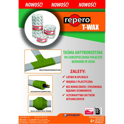 Taśma antykorozyjna T-WAX 100mmx10m