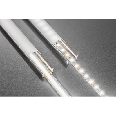 TAŚMA LED COB 12V, 480LED/m, 8mm, 10W/m, BEZ ŻELU, NEUTRALNY BIAŁY, 2x1m PRZEWÓD MINI AMP, ROLKA 5m