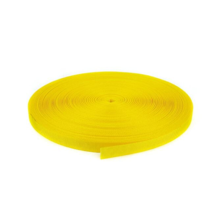 TAŚMA POLIESTROWA ŻÓŁTA 25MMX60M