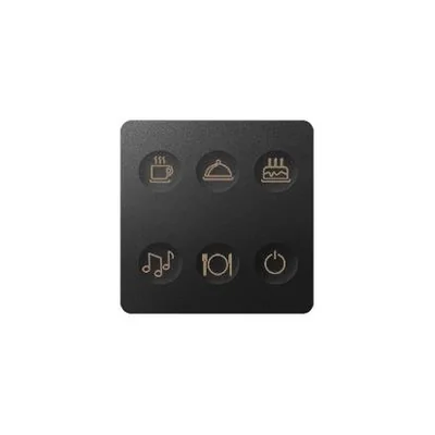 Tastiera Sense Icone in grafite di classe 6 Personalizzate T2