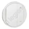 Tasto dimmer a pulsante bianco
