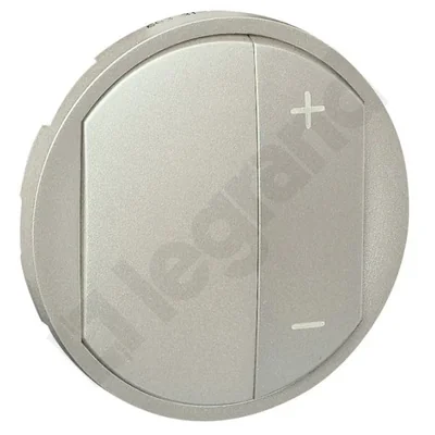 Tasto dimmer colore titanio