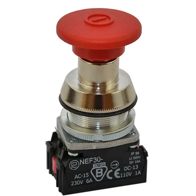 Tasto rosso NEF30-DRY