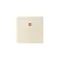 Tasto singolo con retroilluminazione, beige