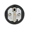 TAURUS2 Spina gomma 16A 2P+Z 230V uni-schuko IP54 nero