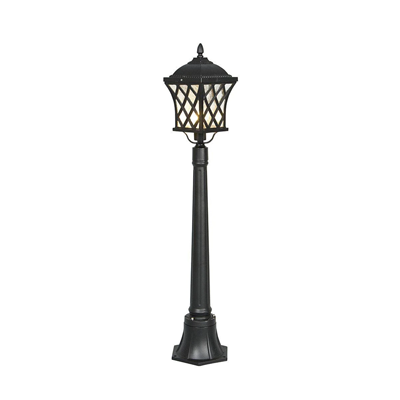 TAY Black outdoor standing lamp