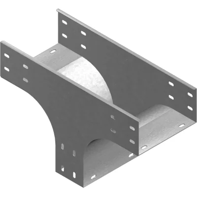 Té de réduction TRRZC200H100, épaisseur de tôle : 2 mm