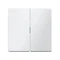 Tecla blanca doble