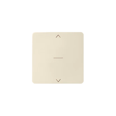 Tecla interruptor de persiana de una tecla, beige