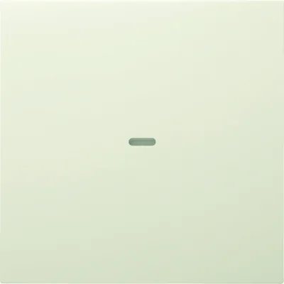 Tecla KNX EASY B.KWADRAT/B.3/B.7 con lente para módulo pulsador unidireccional crema brillante