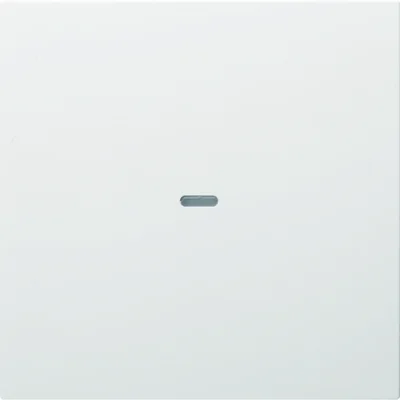 Tecla KNX EASY B.KWADRAT/B.3/B.7 con lente para módulo pulsadores unidireccional blanco brillo