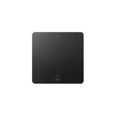 Tecla para el transmisor RF para cooperación con el receptor de control. persianas, grafito