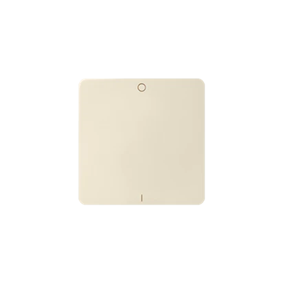 Tecla única 0-1 para interruptor, beige