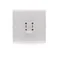Tecla única con ojal para interruptores/pulsadores iluminados, blanco