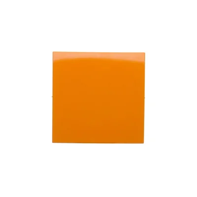 Tecla única para interruptores/pulsadores, naranja