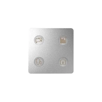 Teclado Sense 4cl Aluminio Iconos Personalizado T2