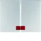 Teclas K.5 con aluminio Berker K.5 rojo