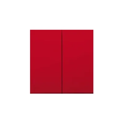 Teclas para interruptores/pulsadores dobles, rojas