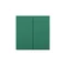 Teclas para interruptores/pulsadores dobles, verdes