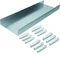 TEHALIT.AK Base de canal de suelo para cubierta inclinada de 2 caras 250x70mm acero