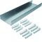 TEHALIT.AK Base de canal de suelo para cubierta inclinada de 2 lados 200x70mm acero