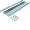 TEHALIT.AK Base for overfloor trunking for 1-sided slanted cover 150x40mm steel
