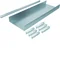 TEHALIT.AK Base for overfloor trunking for 1-sided slanted cover 250x70mm steel