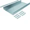 TEHALIT.AK Base for overfloor trunking for 1-sided slanted cover 300x70mm steel