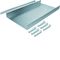 TEHALIT.AK Base for overfloor trunking for 1-sided slanted cover 400x70mm steel