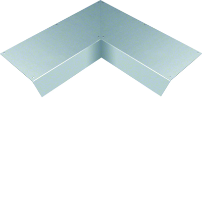 TEHALIT.AK Copertura per canale fuori pavimento, inclinata su 1 lato 800mm angolo interno 300x70mm acciaio