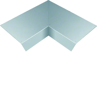 TEHALIT.AK Copertura per canale sopraelevato, 1 lato, 800mm, angolo interno, 400x70mm, acciaio