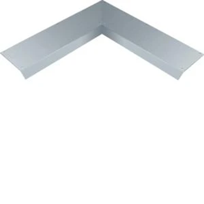 TEHALIT.AK Couvercle de goulotte de plancher 1 côté incliné 800 mm angle intérieur 200x40 mm acier