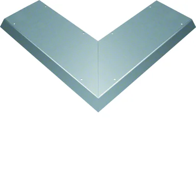 TEHALIT.AK Couvercle de goulotte de plancher incliné d'un côté 800 mm angle extérieur 250x40 mm acier